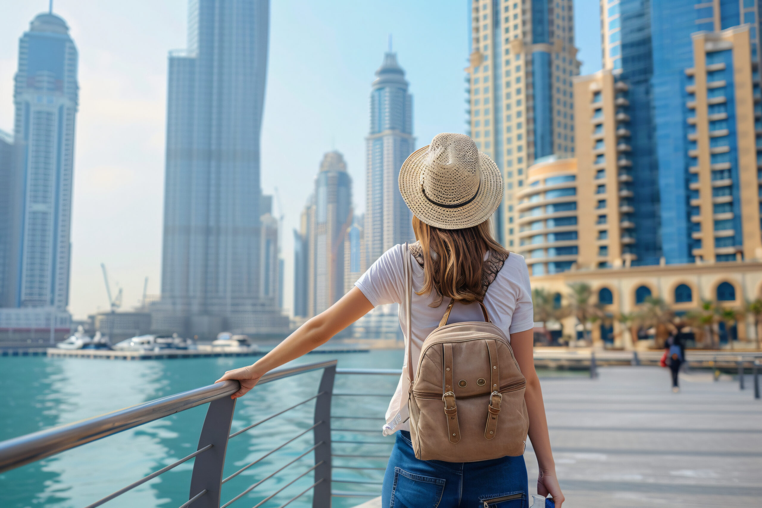 Home 7 portrait woman visiting luxurious city dubai scaled
